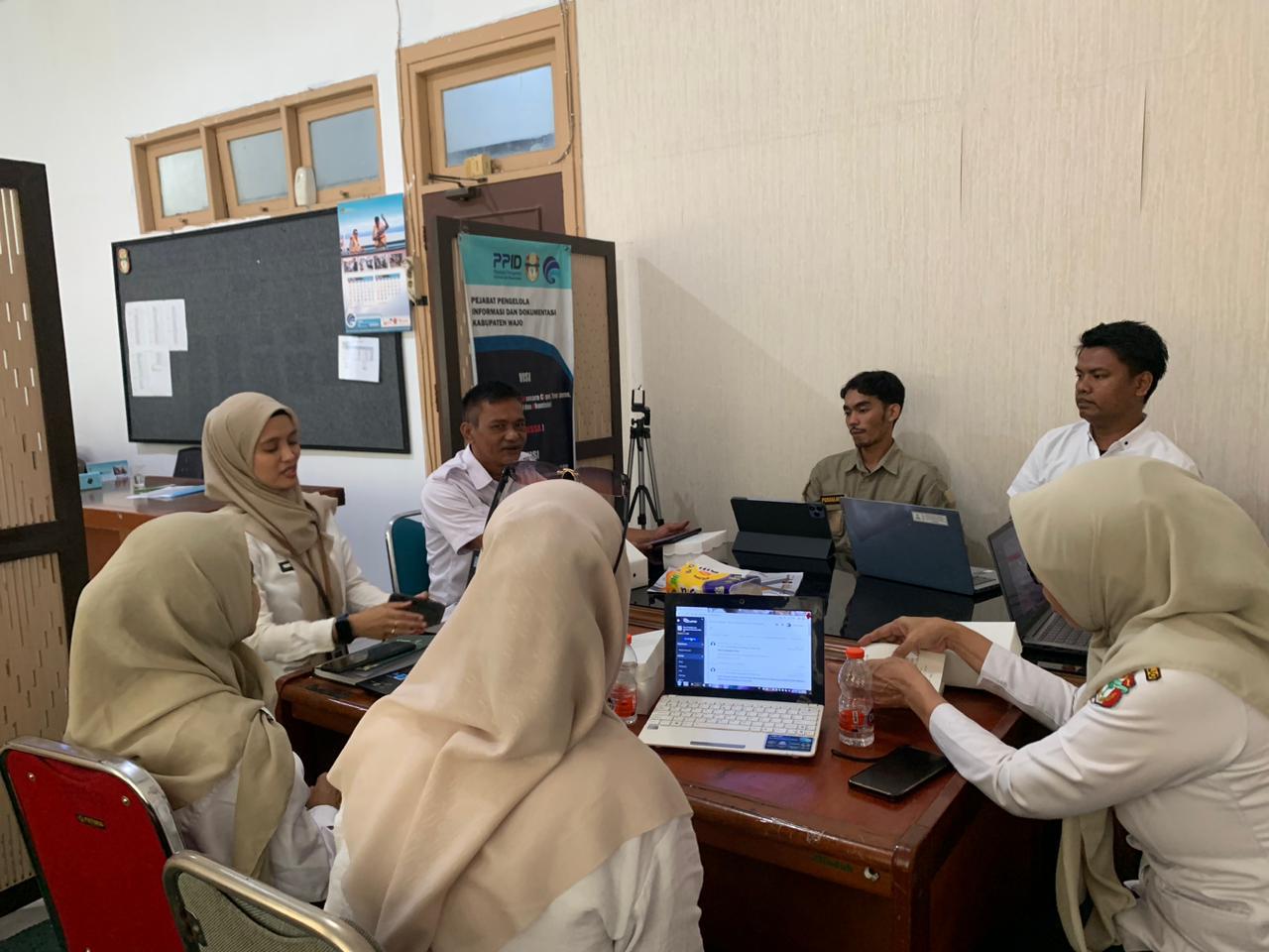 Admin SP4N-LAPOR! Wajo Siap Lebih Sigap