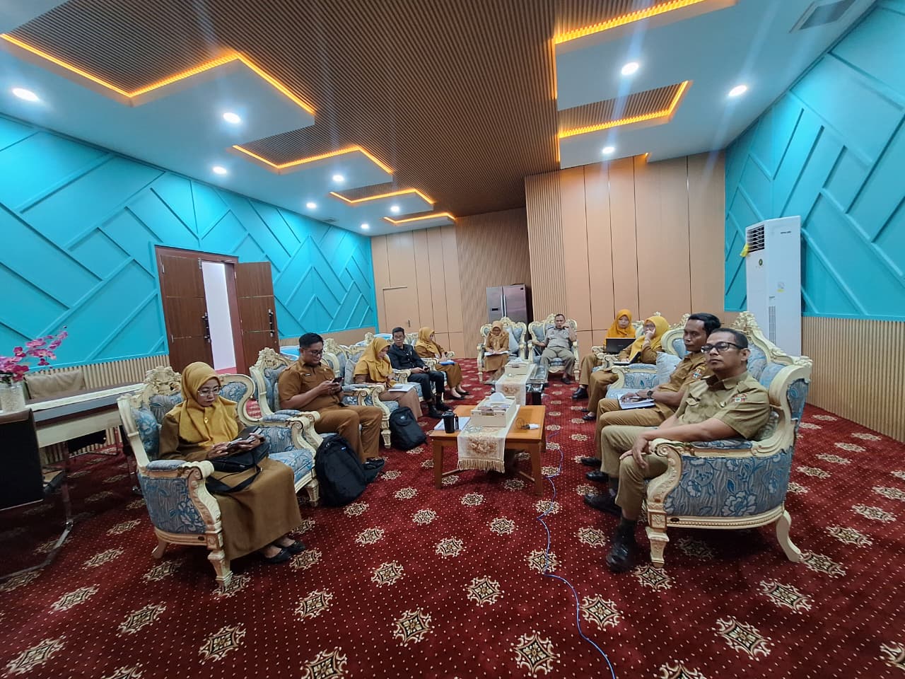 Dorong Transformasi Layanan Pertanahan, Diskominfotik Wajo Ikuti Rapat Integrasi Data NIB-NOP