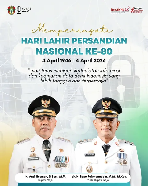 Memperingati Hari Lahir Persandian Nasional ke80