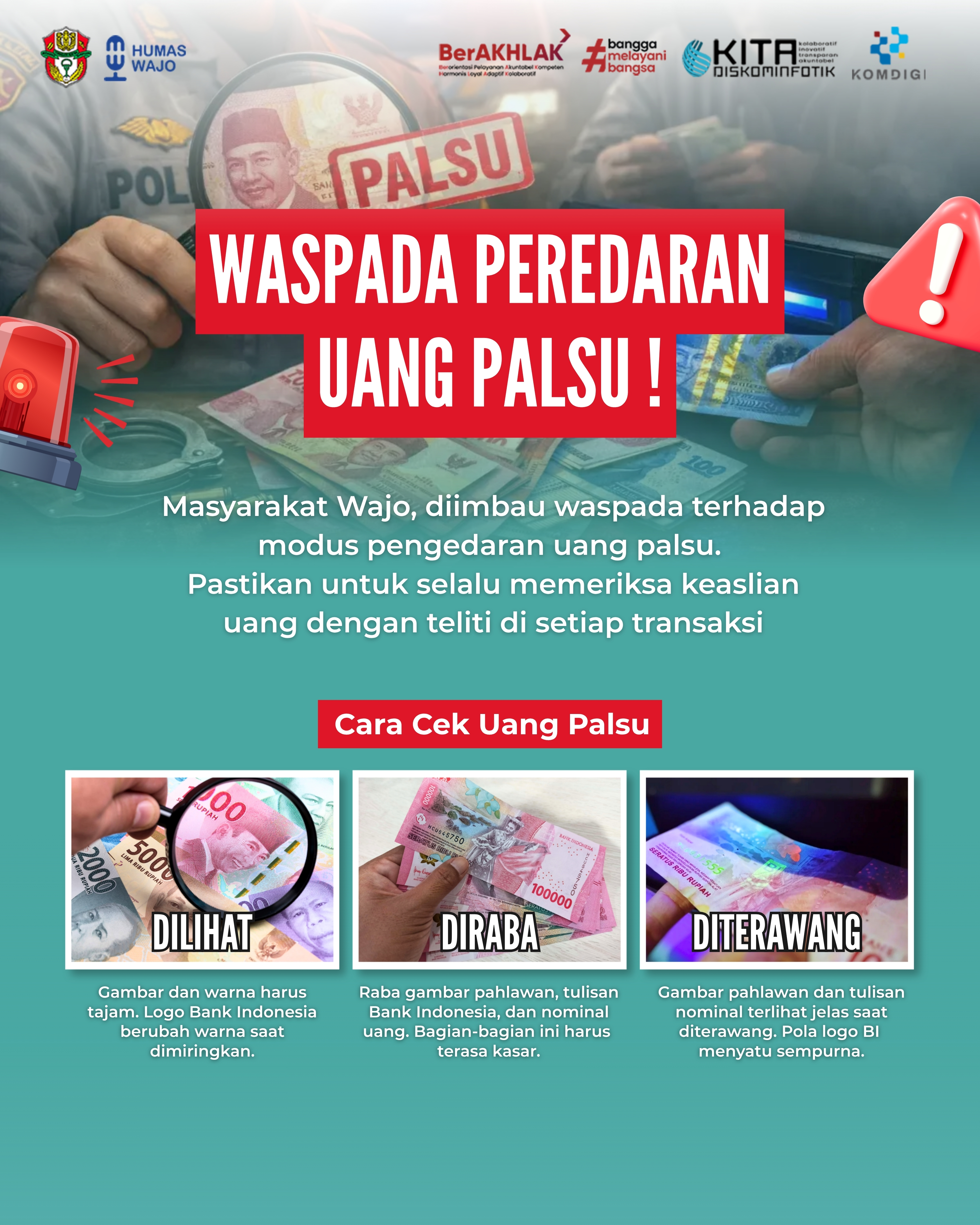 Waspada Uang Palsu