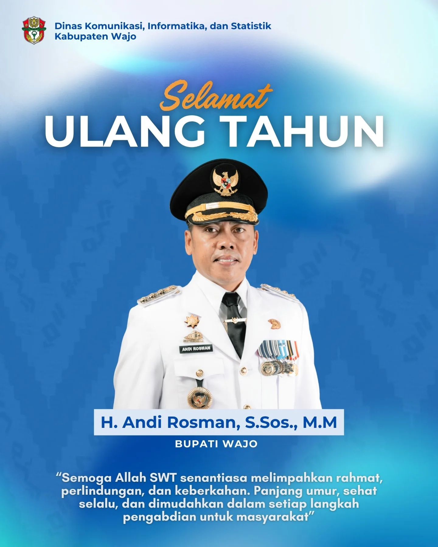 Selamat Ulang Tahun Bupati Wajo